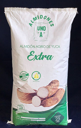 Almidón Agrio de Yuca Industrias Alimenticias 3 JJJ x 1 kg – Distribuidora  FP Medellin Colombia